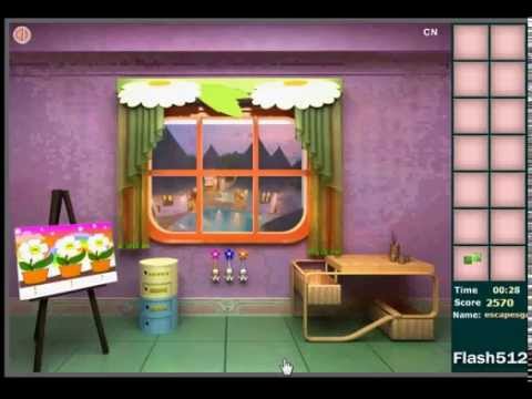 Escape From The Magic Flower Room walkthrough -Perfect end