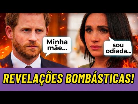 💥MEGHAN DIZ SER A MAIS ODIADA E HARRY CULPA SISTEMA REAL POR DIANA