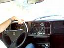 Classic Saab 900 t16 Driving Classic Saab 900 t16 Driving