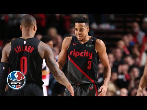 Video: Damian Lillard, CJ McCollum lead Blazers to win vs. Devin Booker, Suns | NBA Highlights