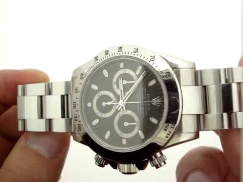 Rolex Steel Daytona 116520 Cosmograph Watch