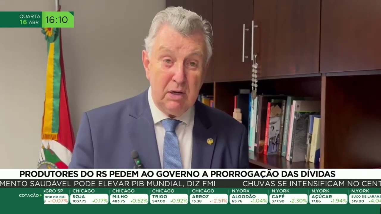Produtores do RS pedem ao governo a prorrogação das dívidas