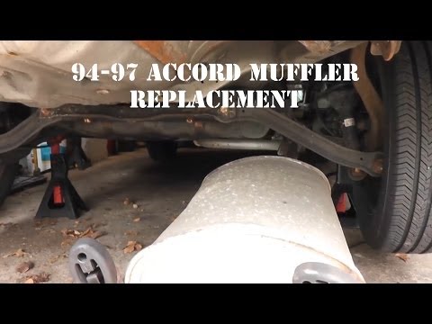 94-97 Honda Accord Muffler Replacement