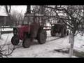 Zetor 6211 vs. IMT 549 on snow