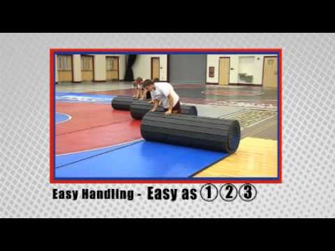 how to repair wrestling mats