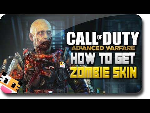 how to get zombie skin on advanced warfare