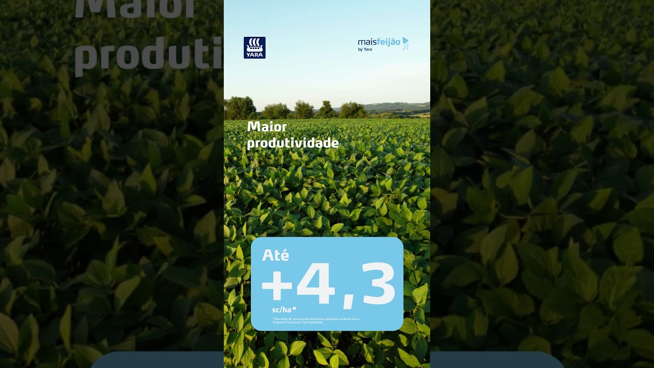 Programa Nutricional MaisFeijão  | Yara Brasil