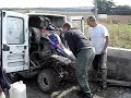 Lolo fait rentrer son 660 raptor dans l Express