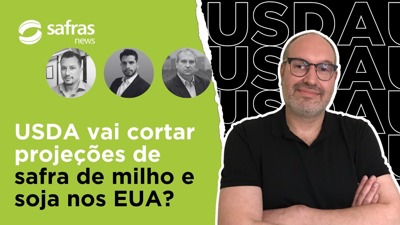 USDA deve cortar estimativas de soja e milho nos EUA? Confira mais no PRÉ-USDA