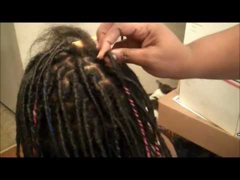 how to fit synthetic dreads