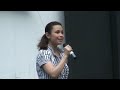 lea salonga of les miserables singing i dreamed a dream in bryant park on 8/2/07