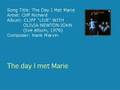 Cliff Richard - The Day I Met Marie (Audio)
