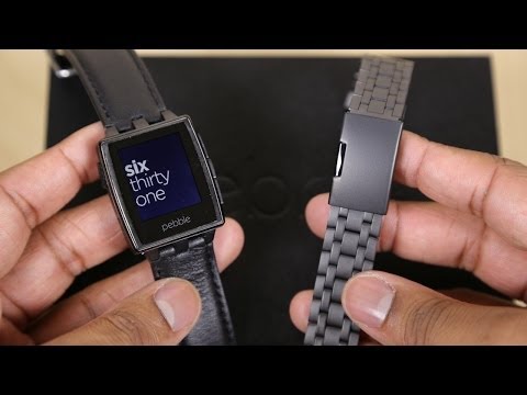 Pebble Steel Smartwatch Unboxing!