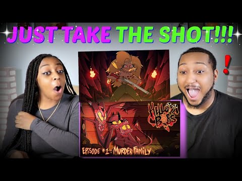 Vivziepop "HELLUVA BOSS - Murder Family S1: Episode 1" REACTION!!!