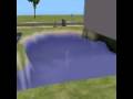 videos de My sim can walk under the water.