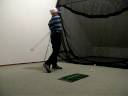 Nortwins first golf swings practice at home