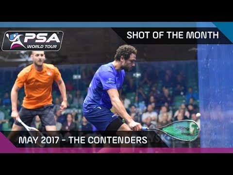 Squash: Shot Of The Month May 2017 - The Contenders