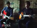 the last shadow puppets - standing next to me live(fader tv).
alex turner from arctic monkeys and miles kane from the rascals play their first live session for fader tv as the last shadow puppets.
http://ageoftheunderstatement.com/
______
lyrics:
you want to have her 
two years have gone now 
but i can't relate to the never ending games that you play 
as desire passes through and you're open to the truth 
i hope you understand 
and your love is standing next to me 
is standing next to me 

the one you fell for 
makes it seem juvenile
and you laugh at yourself again and again 
but as you drink to the thoughts she'll remember you 
maybe tomorrow 

and your love is standing next to me 
is standing next to me 
and your love is standing next to me 
is standing next to me, is standing next to me. 
is standing next to me 

you want to have her 
two years have gone now 
but i can't relate to the never ending games that you play 
as desire passes through, then you're open to the truth 
i hope you understand 

and your love is standing next to me, is standing next to me 
is standing next to me, is standing next to me.