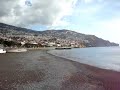 Paraglider - Normal landing in Funchal Beach