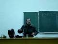 Пьяный препод. The drunk teacher.