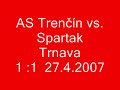 Spartak Trnava in Trencin