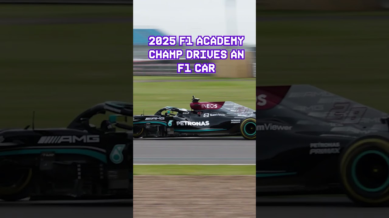 Doriane Pin Driving An F1 car 🤯 | F1 ACADEMY