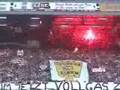 Choreo gegen Leverkusen im DFB-Pokal