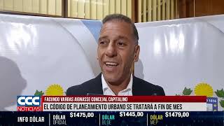 FACUNDO VARGAS AIGNASSE CONCEJAL CAPITALINO