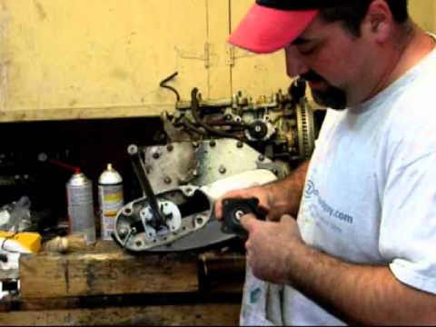 How to change the water pump impeller in a 1966 45 hp Chrysler outboard motor. omcjoe theoutboardguy