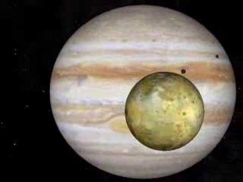 Jupiter And Io Animation