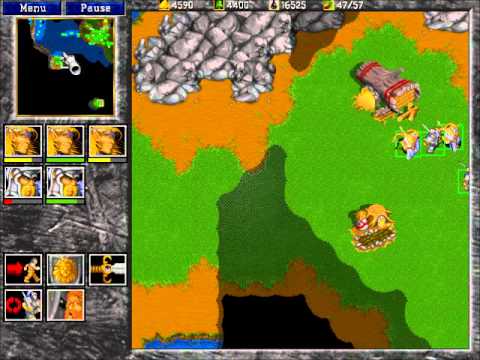 Warcraft 2: Tides of Darkness - Human Campaign Gameplay - Mission 10