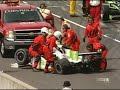 [LIVE] Alex Lloyd crash in pits - Indy 500 2008