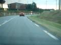 videos de Essai Ferrari 612 Scaglietti sur route normandie