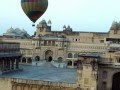 Balloon Ride over Amber Fort in Jaipur, in the state or Rajasthan -- India (5th Video)