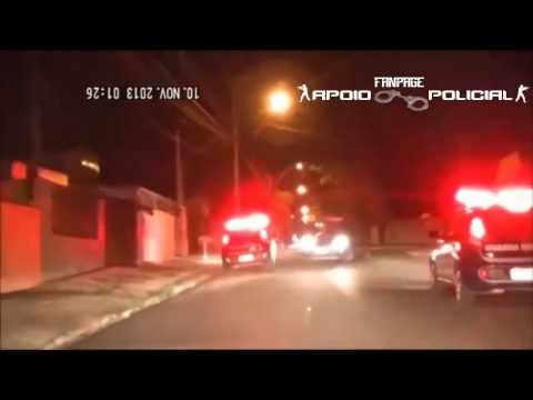 Acompanhamento policial á veículo suspeito
