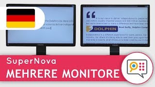 Arbeiten Sie mit SuperNova - Ansicht auf mehreren Bildschirmen