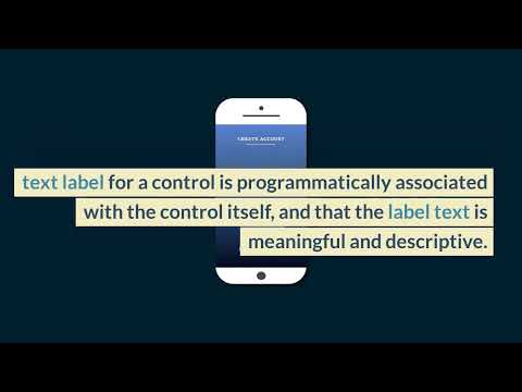How to implement WCAG 2.1 Success Criterion 2.5.3 Label in Name in code with examples