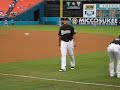 Florida Marlins 3B #24 Miguel Cabrera warming up Florida Marlins 3B #24 Miguel Cabrera warming up