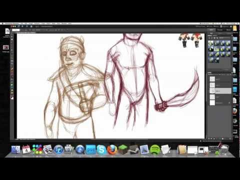 (Sketch) Xephos and Honeydew