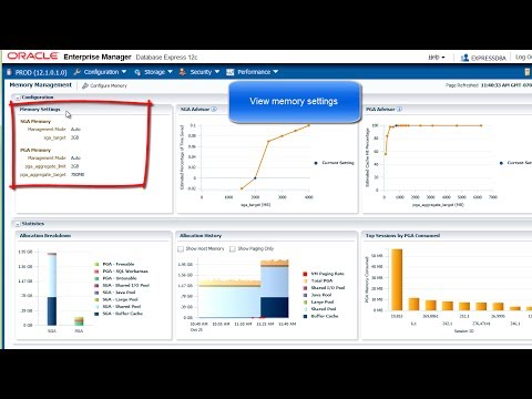 how to set sga and pga in oracle