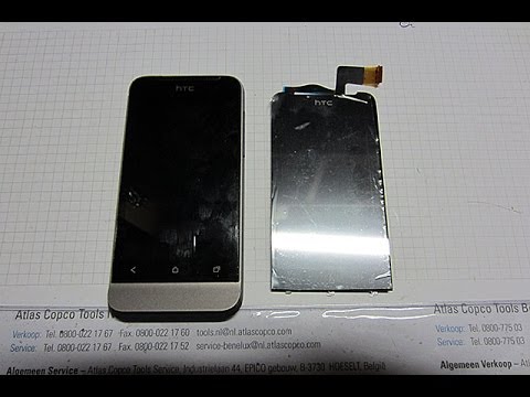 how to repair screen htc one v