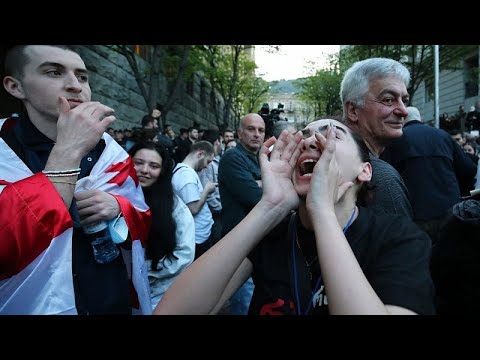 Georgien: Zusammenste und Verhaftungen bei Protesten gegen Agentengesetz nach russischem Vorbild