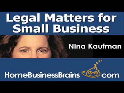 Legal expert for small businesses Nina Kaufman