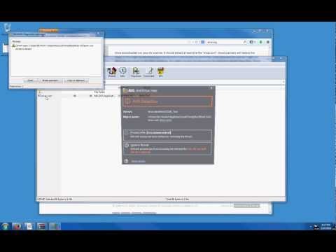 how to remove eicar test virus