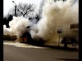 27 февраля 2007 года. Из-за неисправной проводки, произошел пожар в рейсовом автобусе Житомир-Бердичев. Вторая часть On February, 27th, 2007. Because of faulty posting, there was a fire in the trip bus Zhitomir-Berdichev. This is a second part.