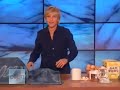 Ellen with infomercial products Ellen with infomercial products