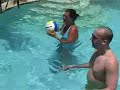 Caribbean Wedding - Pool Volleyball by James Mc Garrigle