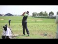 Padraig Harrington Swing (Side and Back) @ 2009 US PGA