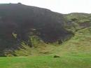 Panoramic view of a Hengill volcano valley Panoramic view of a Hengill volcano valley