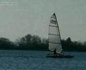 Musto Skiff at lake Mandicho (South of Germany)